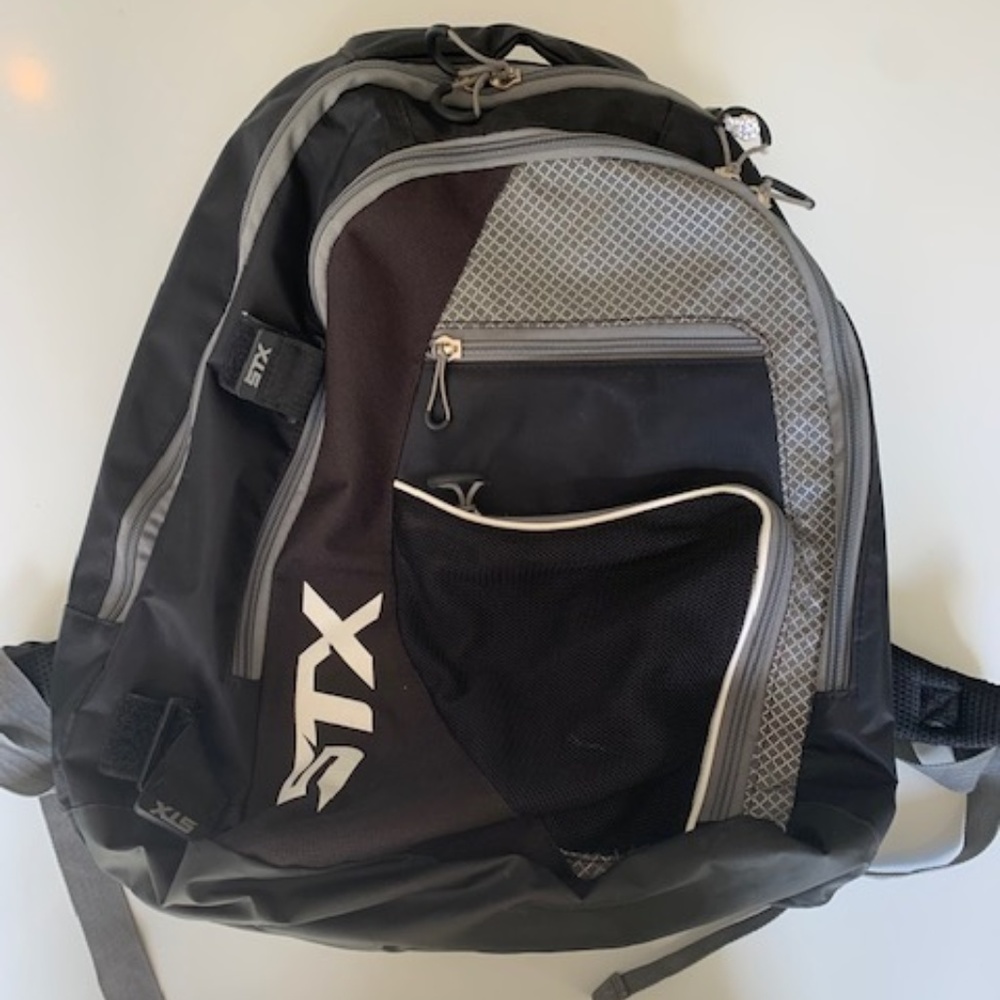 STX black backpack